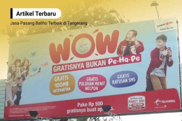 Jasa Pasang Baliho Terbaik di Tangerang